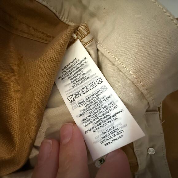 Prana Men's Ulterior Shorts NEW 9" Inseam Brown 40 Chino Stretch - Picture 7 of 7